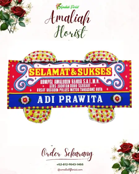 Papan Bunga Ucapan Selamat Suro Makmur