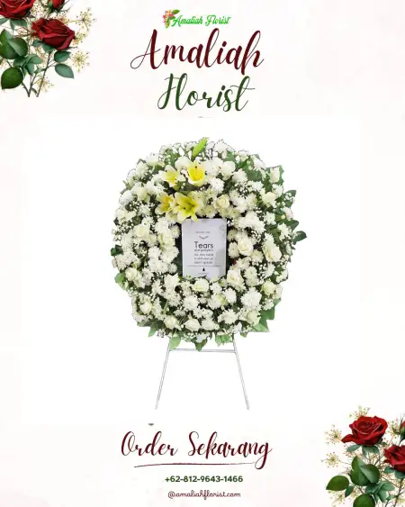 Krans Bunga Duka Suro Makmur